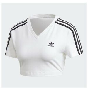 New! Adidas Cropped Tee
